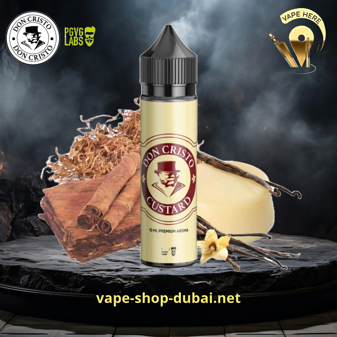 Don Cristo PGVG 3mg 60ml E-Liquid Custard UAE Fujairah