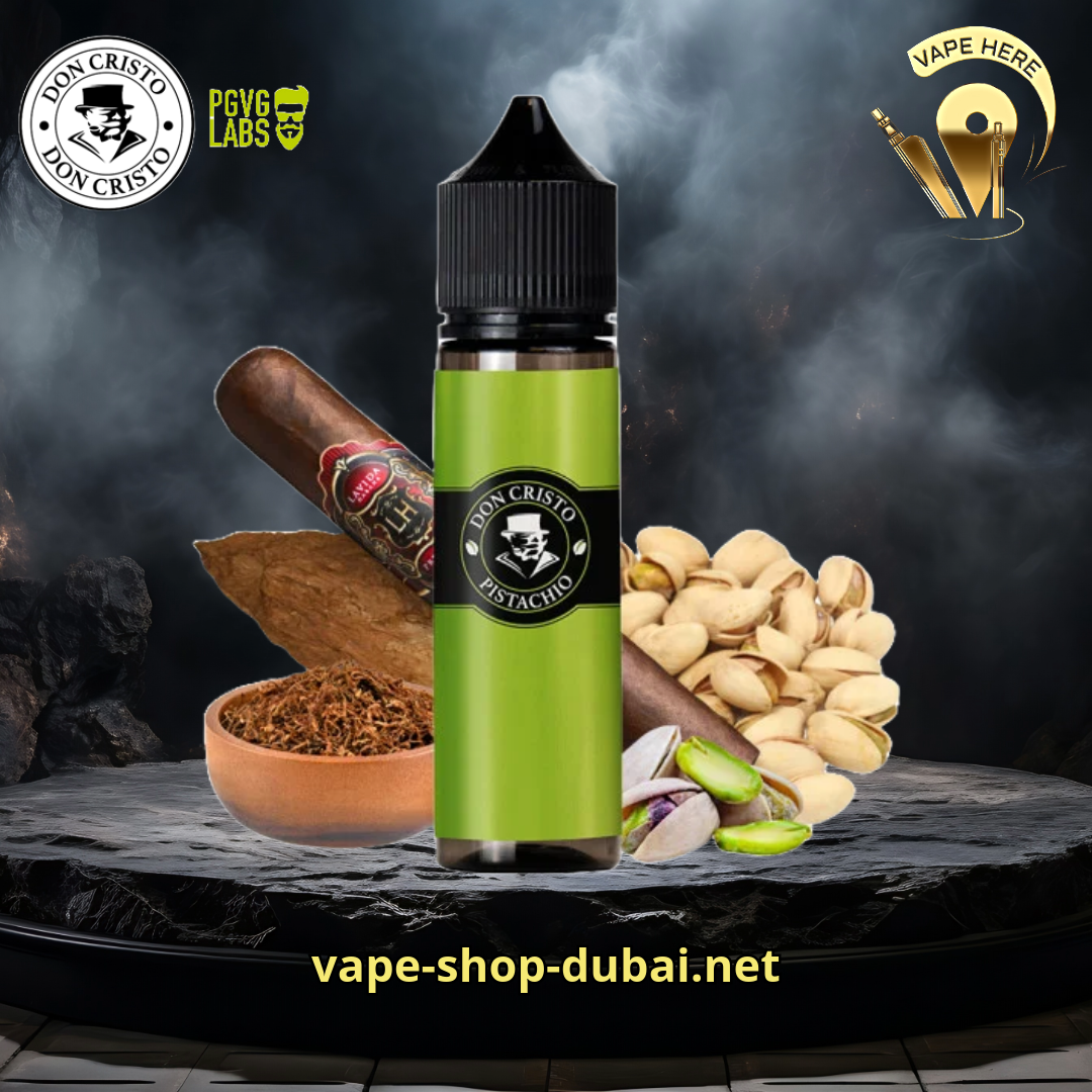 Don Cristo PGVG 3mg 60ml E-Liquid Pistachio UAE Abu Dhabi