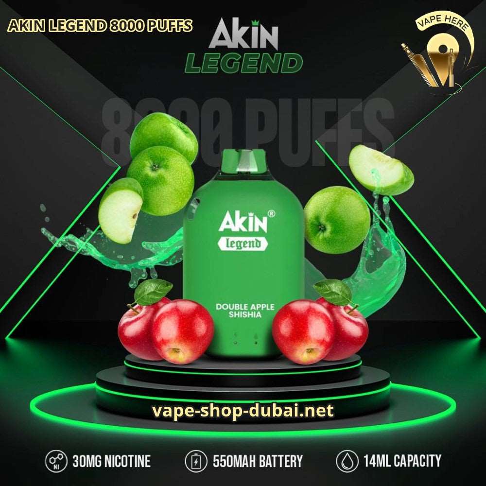 AKIN LEGEND 8000 PUFFS DISPOSABLE VAPE 3% Nicotine