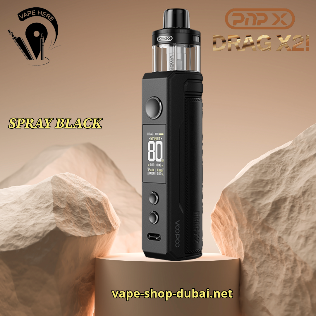 VOOPOO DRAG X2 80W MOD POD KIT External Battery | DRAG X2 Kit in Dubai & UAE | Vape Here Store VOOPOO DRAG X2 80W MOD POD KIT External Battery | DRAG X2 Kit in Dubai & UAE | Vape Here Store