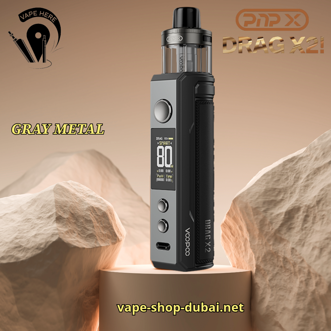 VOOPOO DRAG X2 80W MOD POD KIT External Battery | DRAG X2 Kit in Dubai & UAE | Vape Here Store VOOPOO DRAG X2 80W MOD POD KIT External Battery | DRAG X2 Kit in Dubai & UAE | Vape Here Store