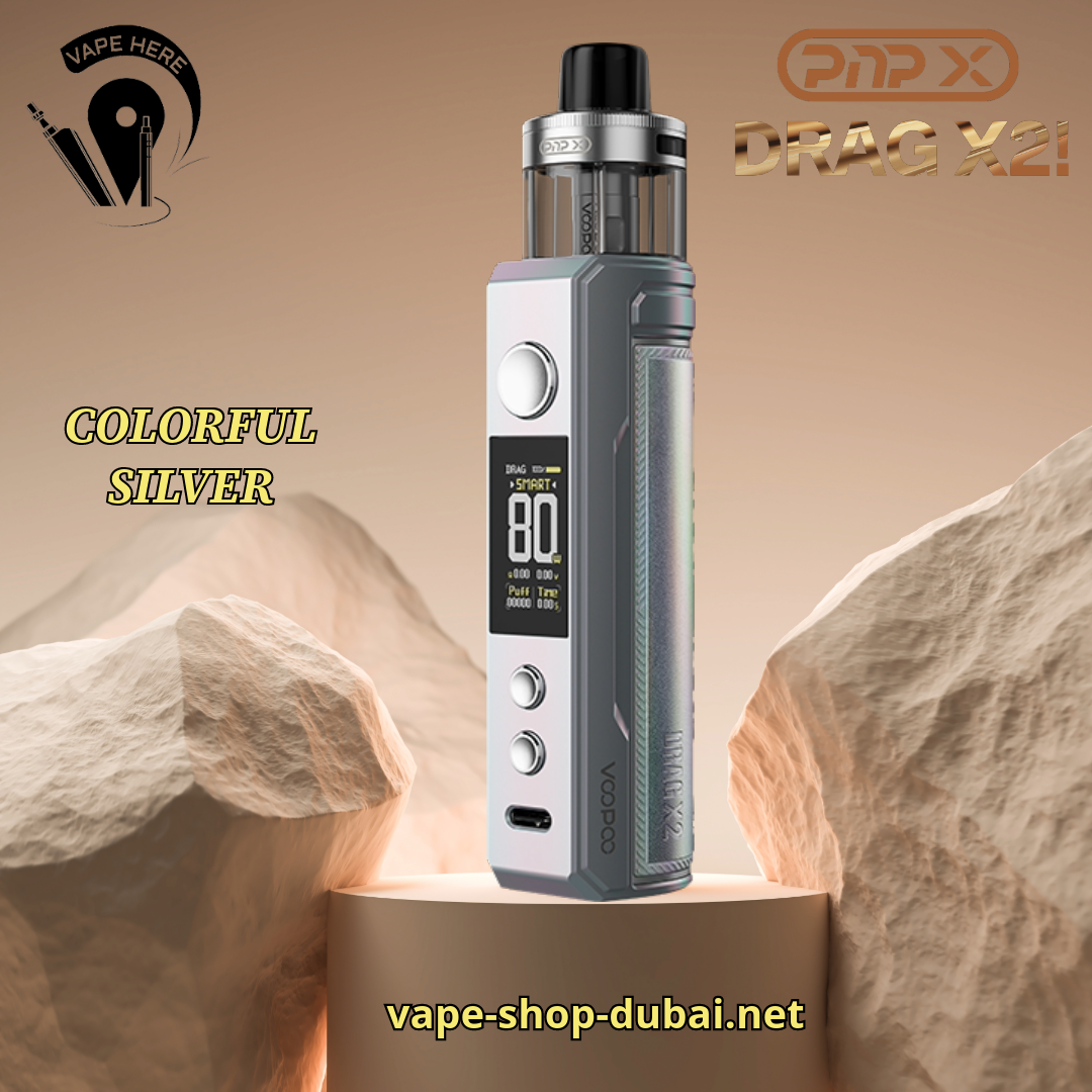VOOPOO DRAG X2 80W MOD POD KIT External Battery | DRAG X2 Kit in Dubai ...