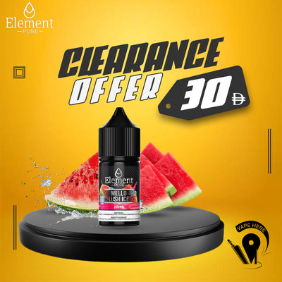 ELEMENT PURE - MELLO LUSH ICE SALTNIC 30ML UAE AL AIN