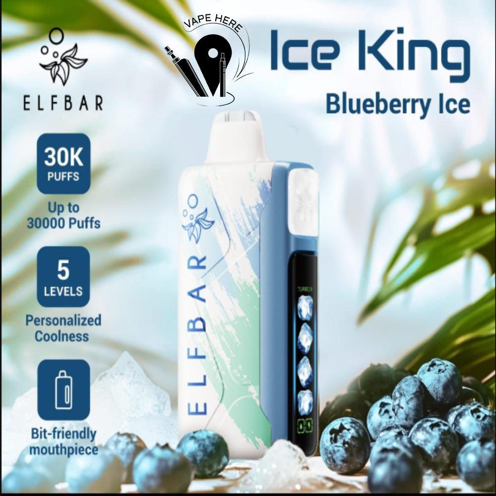 ELFBAR Ice King  Disposable Vape Blueberry Ice UAE Dubai