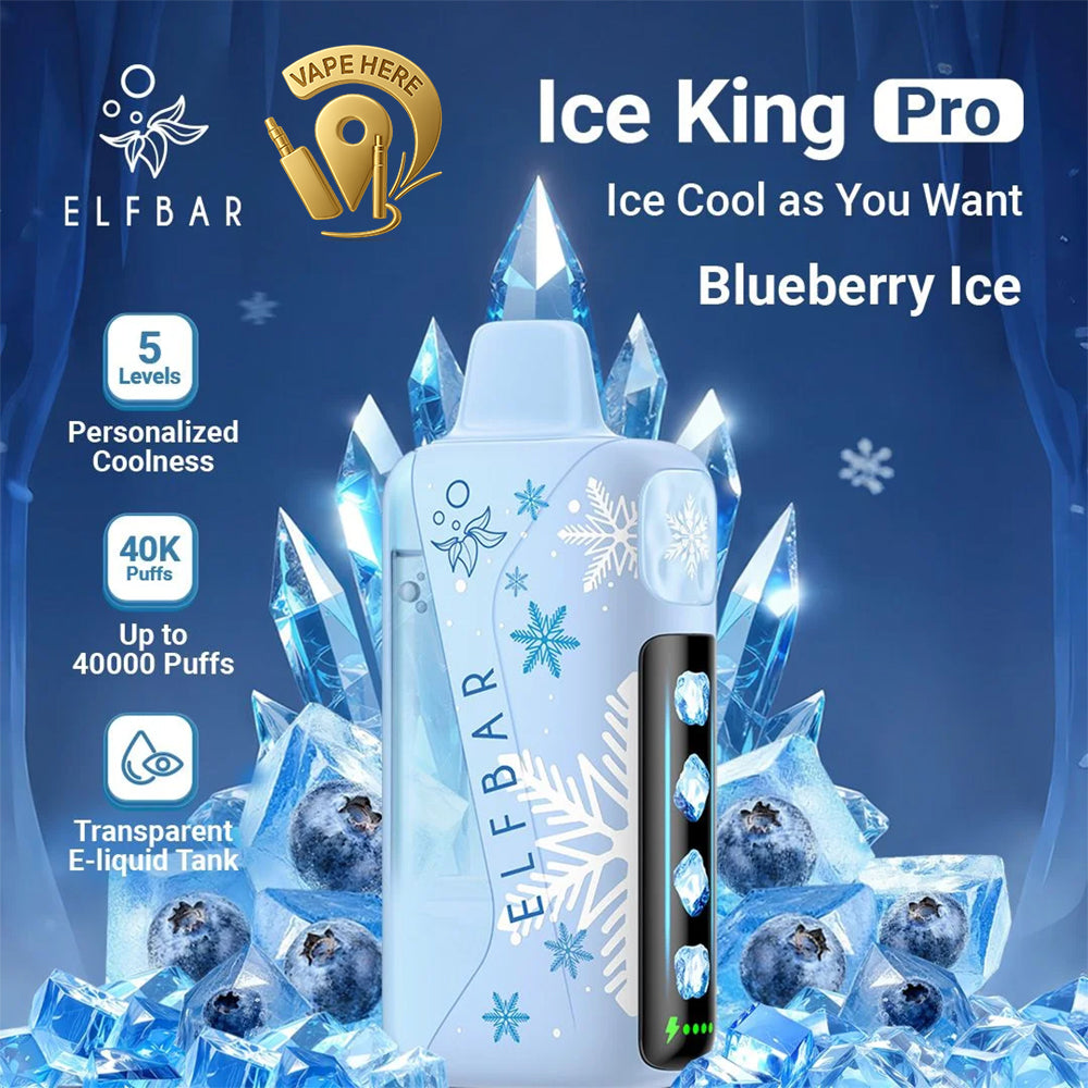 ELFBAR Ice King Pro 40K Disposable Vape Ajman,UAE
