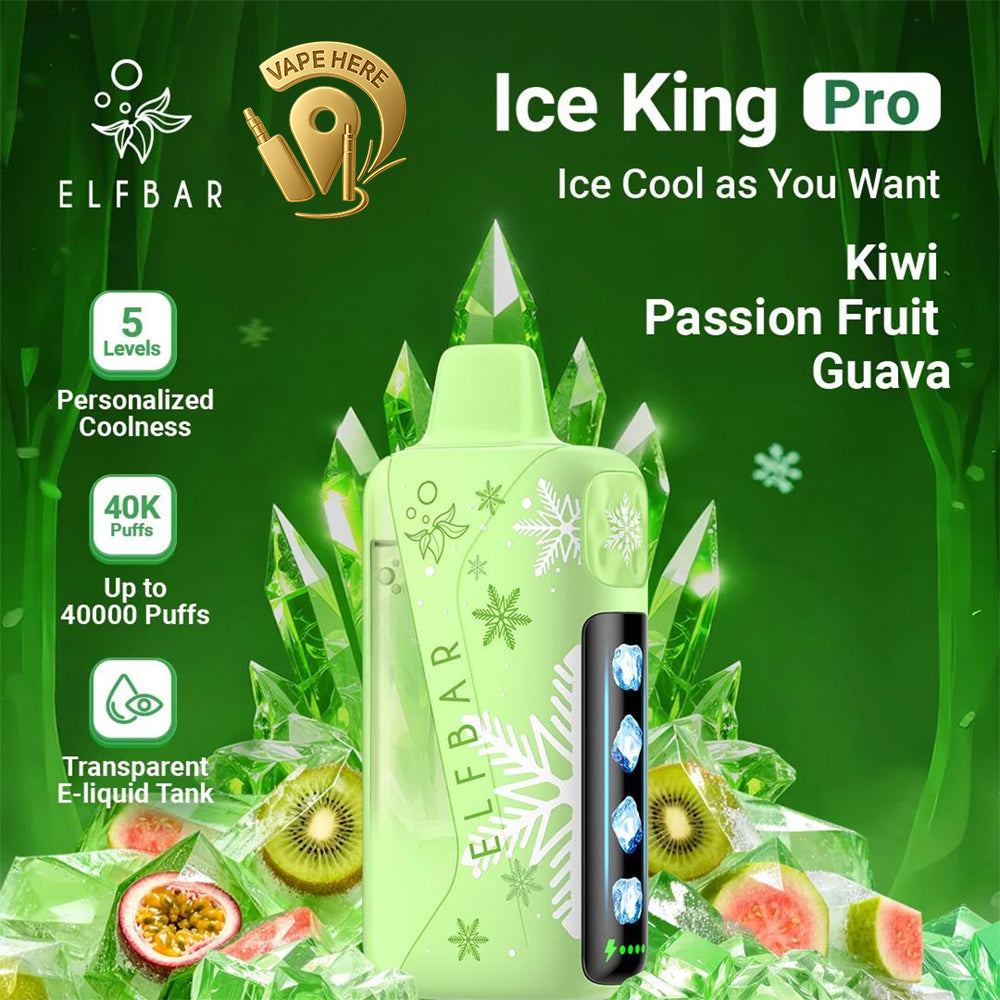 ELFBAR Ice King Pro 40K Disposable Vape Al Ain, UAE