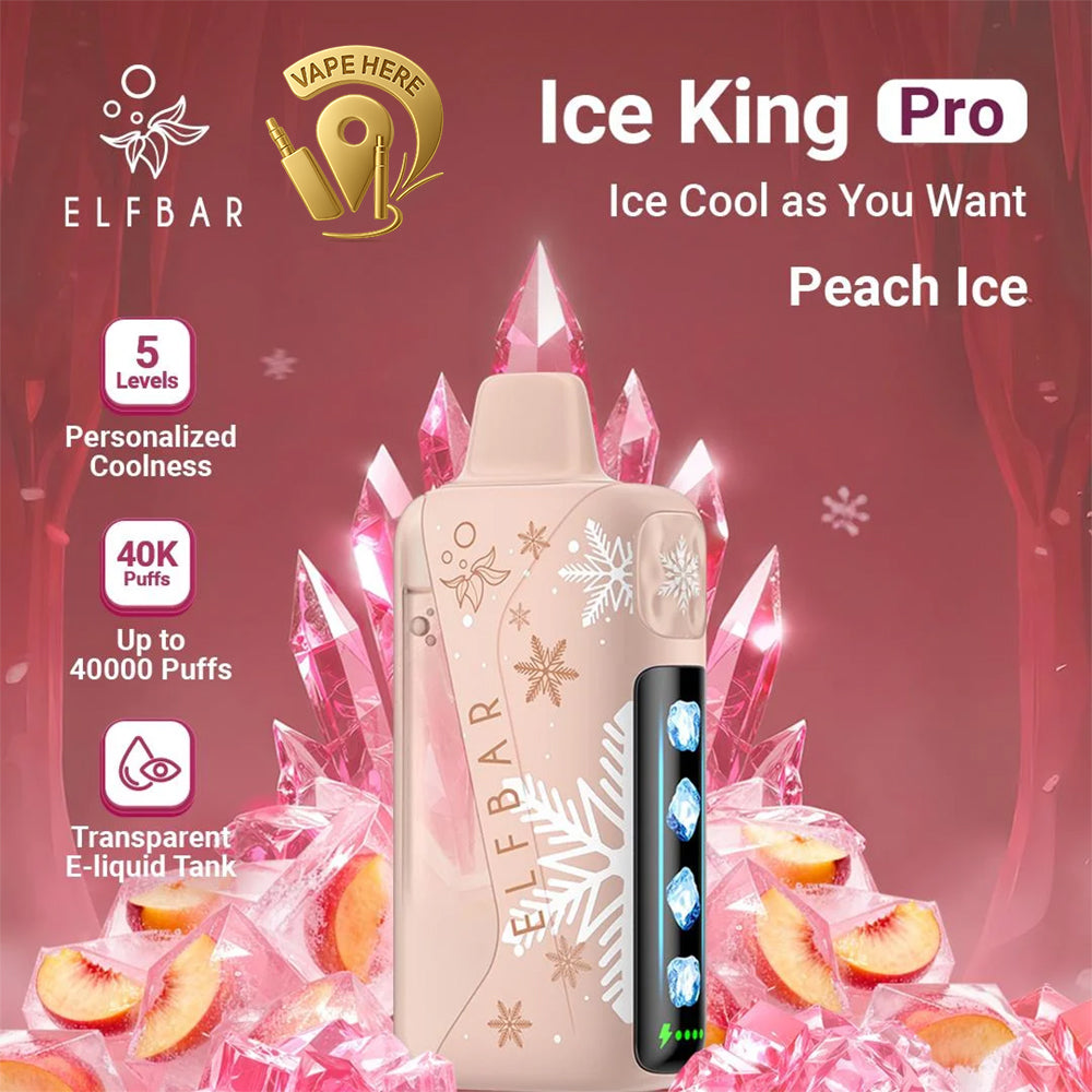 ELFBAR Ice King Pro 40K Disposable Vape Abu Dhabi, UAE
