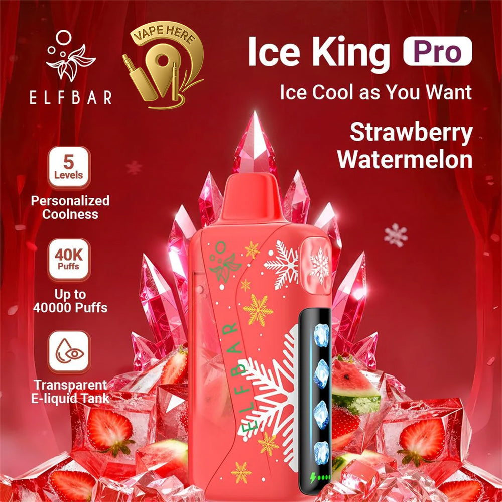 ELFBAR Ice King Pro 40K Disposable Vape Ras al khaimah, UAE
