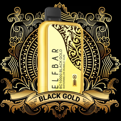 ELFBAR BLACK GOLD BC10000 PUFFS DISPOSABLE VAPE UAE Al Ain