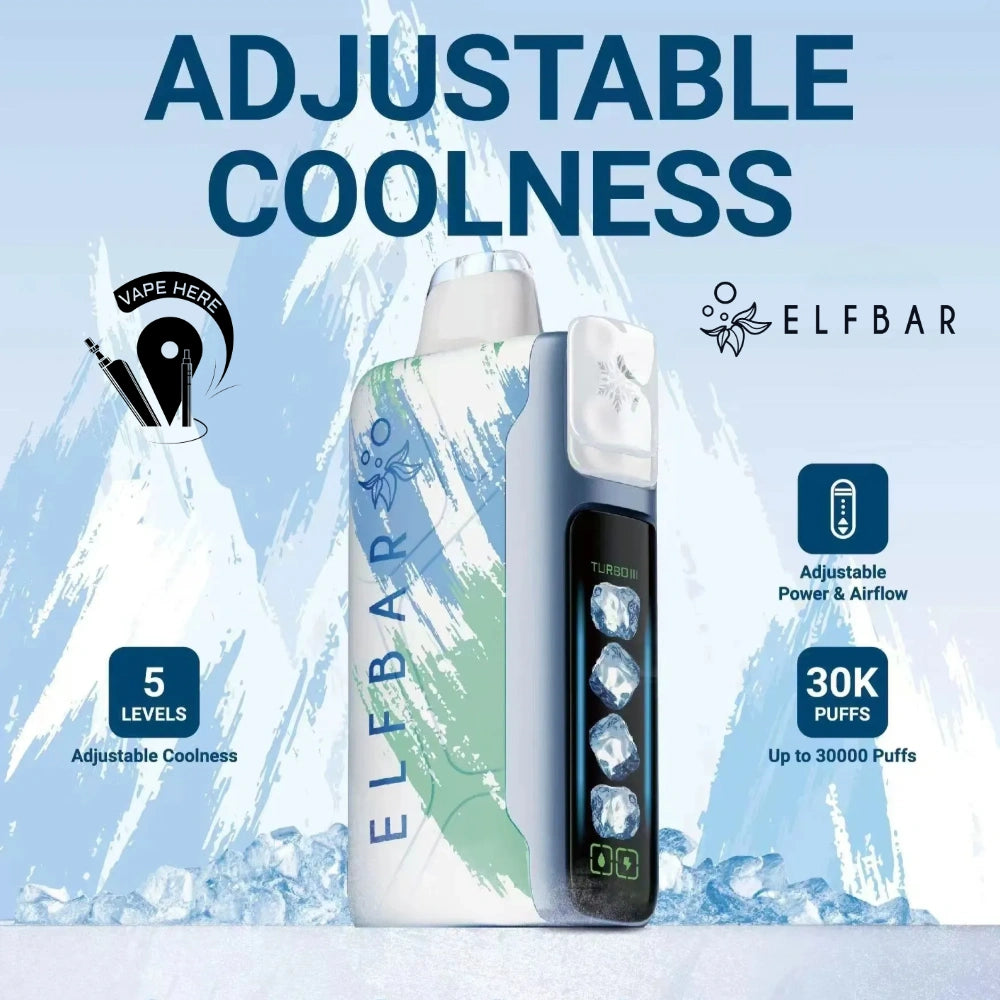 ELF BAR Ice King 30,000 Puffs – Buy Authentic ELF BAR Vape in Dubai & UAE