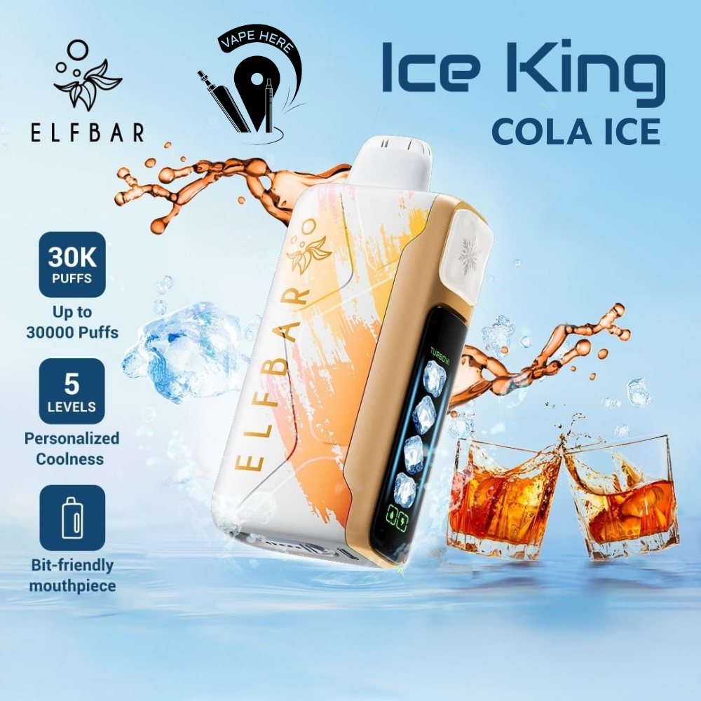 ELFBAR Ice King 30K Disposable Vape Cola Ice UAE Al Ain