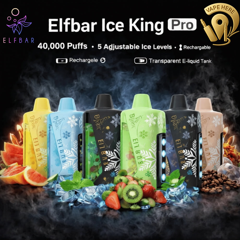 ELFBAR Ice King Pro 40K Disposable Vape Winter Edition UAE Dubai 