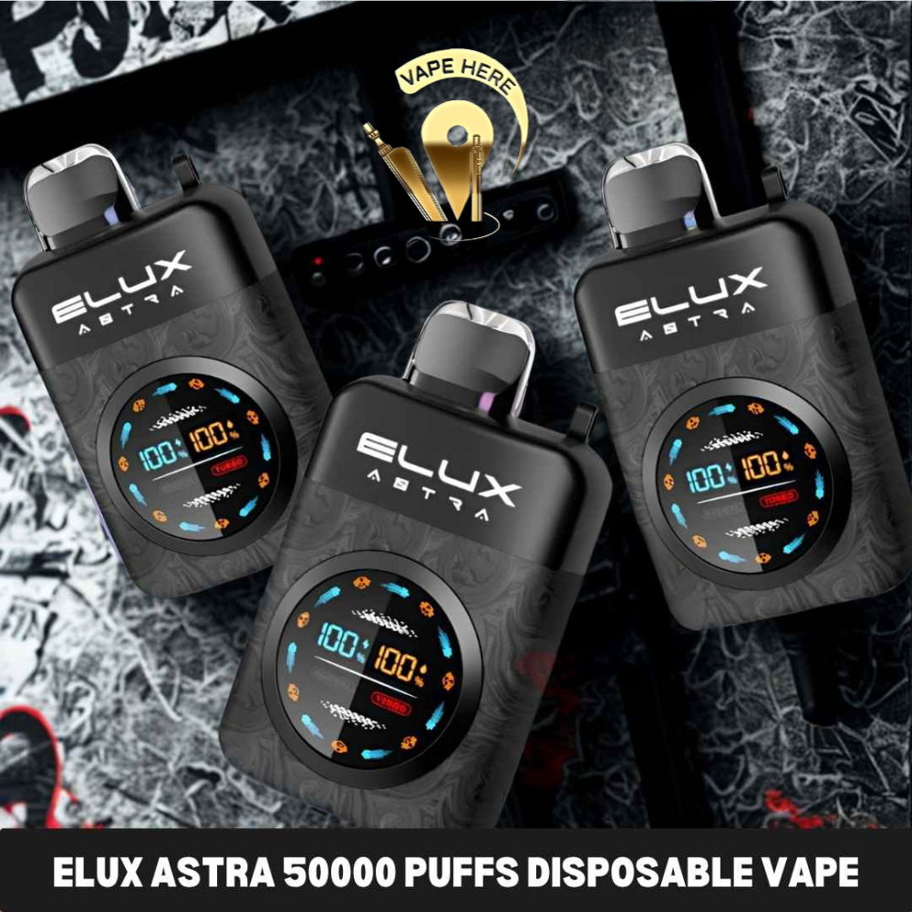 ELUX ASTRA 50K PUFFS DISPOSABLE VAPE (Turbo Mode) UAE Dubai