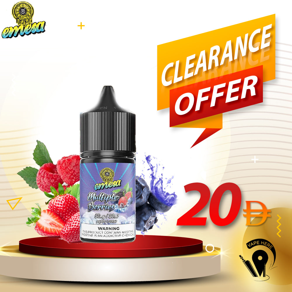 EMESA MULTIPLE BERRIES SALTNIC 30ML UAE SHARJAH