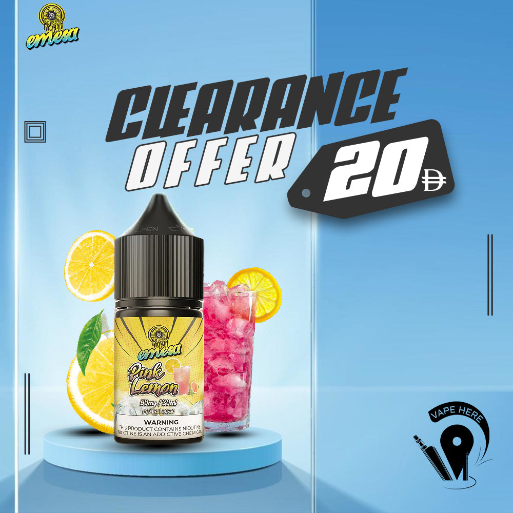 EMESA PINK LEMON SALTNIC 30ML UAE AL AIN