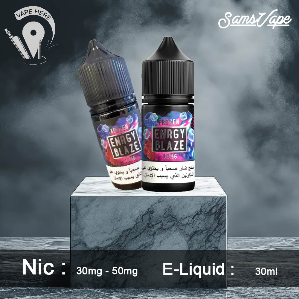 ENERGY BLAZE SALT NIC - SAMS VAPES UAE Dubai