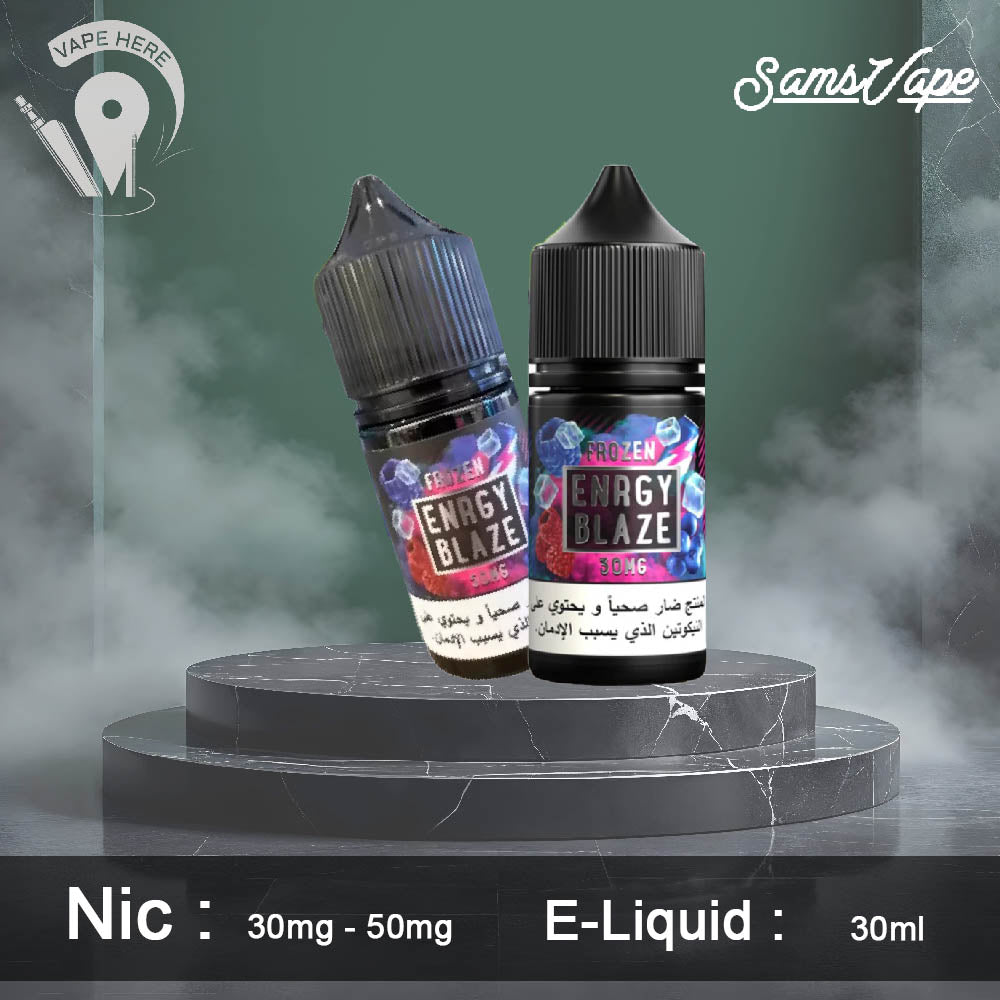ENERGY BLAZE SALT NIC - SAMS VAPES UAE Abu Dhabi
