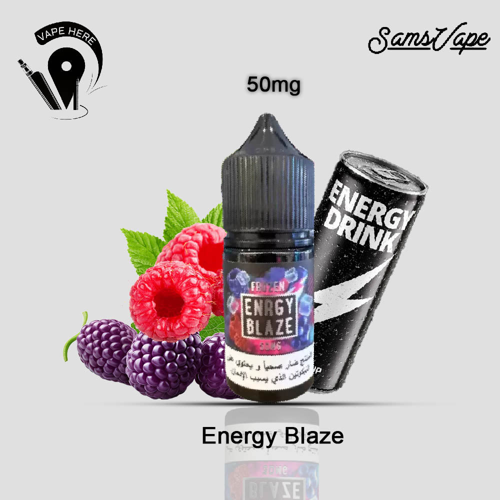ENERGY BLAZE SALT NIC - SAMS VAPES Energy Blaze 50mg UAE Ajman