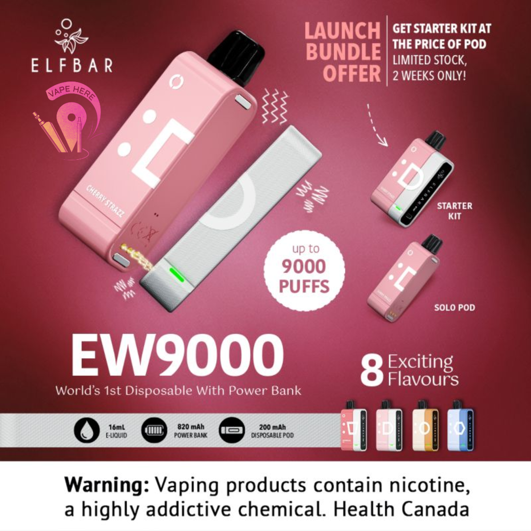 Elf Bar EW9000 Disposable Pods & Kit 50mg UAE Dubai