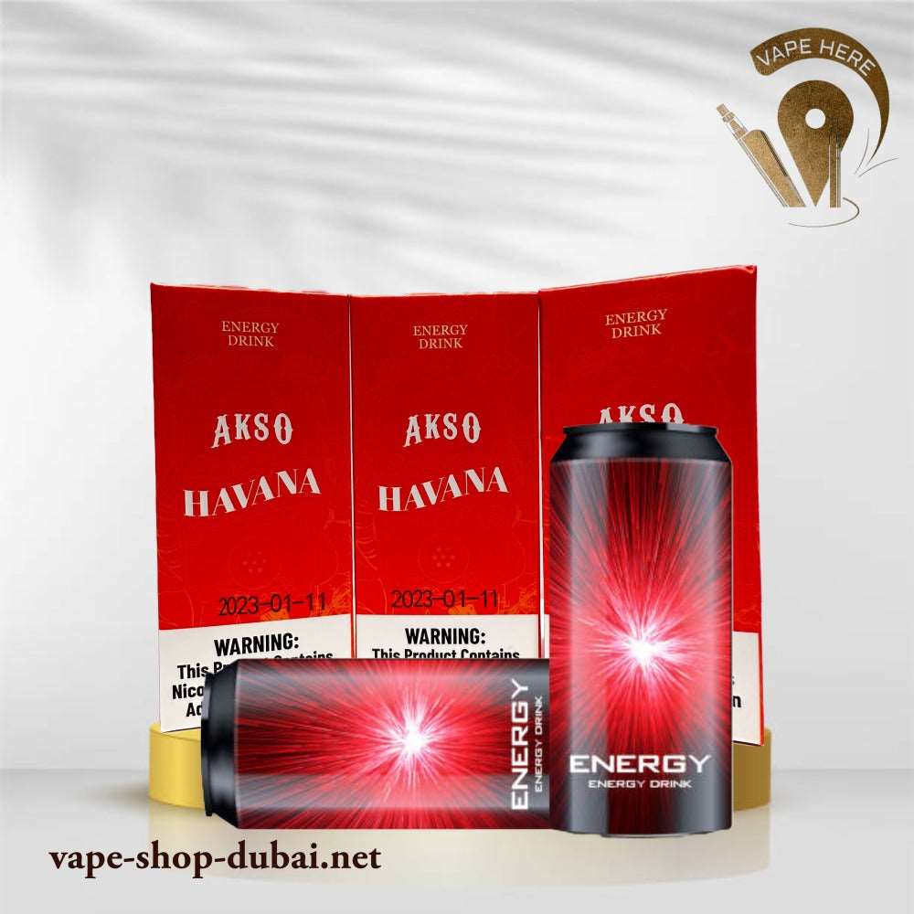 AKSO HAVANA DISPOSABLE VAPE 5000 PUFFS (Closed Pod System) - Vape Here Store