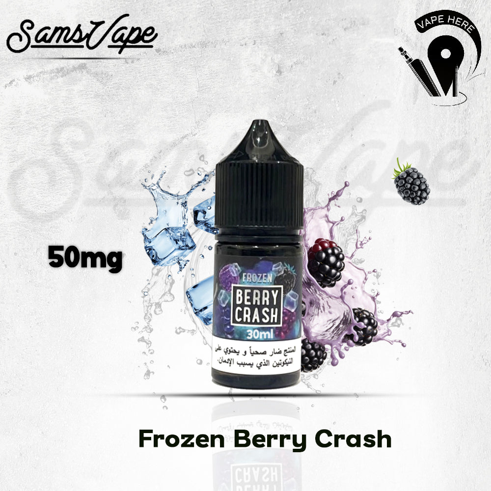 FROZEN BERRY CRASH SALTNIC 30 ML BY SAM VAPES 50mg Ajman, UAE