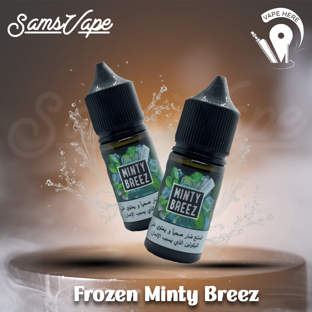 FROZEN MINTY BREEZ SALT NIC - SAMS VAPES Sharjah, UAE