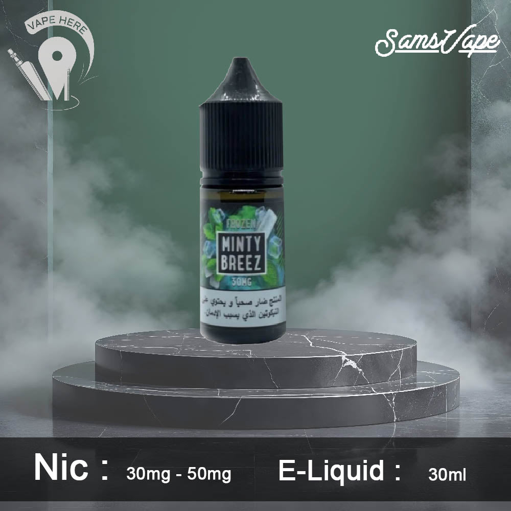 FROZEN MINTY BREEZ SALT NIC - SAMS VAPES UAE Dubai