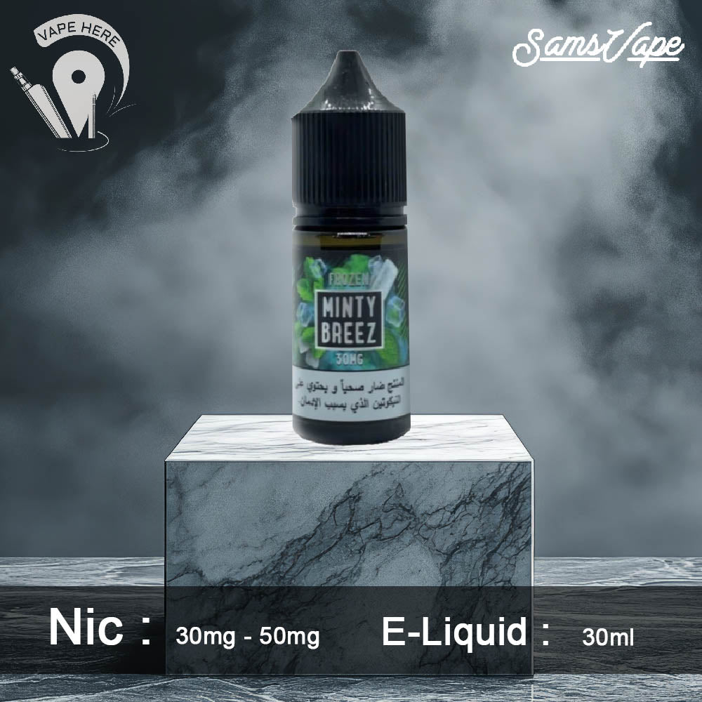 FROZEN MINTY BREEZ SALT NIC - SAMS VAPES UAE Abu Dhabi