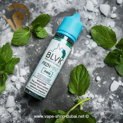 BLVK FRZN MINT (spearmint menthol) E-Liquids 60ml - BLVK UNICORN SERIES - Vape Here Store