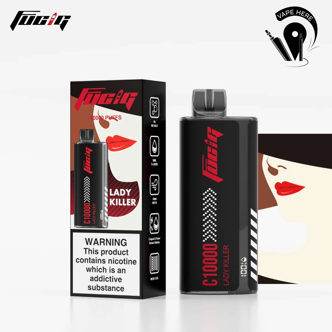 FUCIG C-10000 PUFFS DISPOSABLE VAPE Lady Killer UAE Dubai