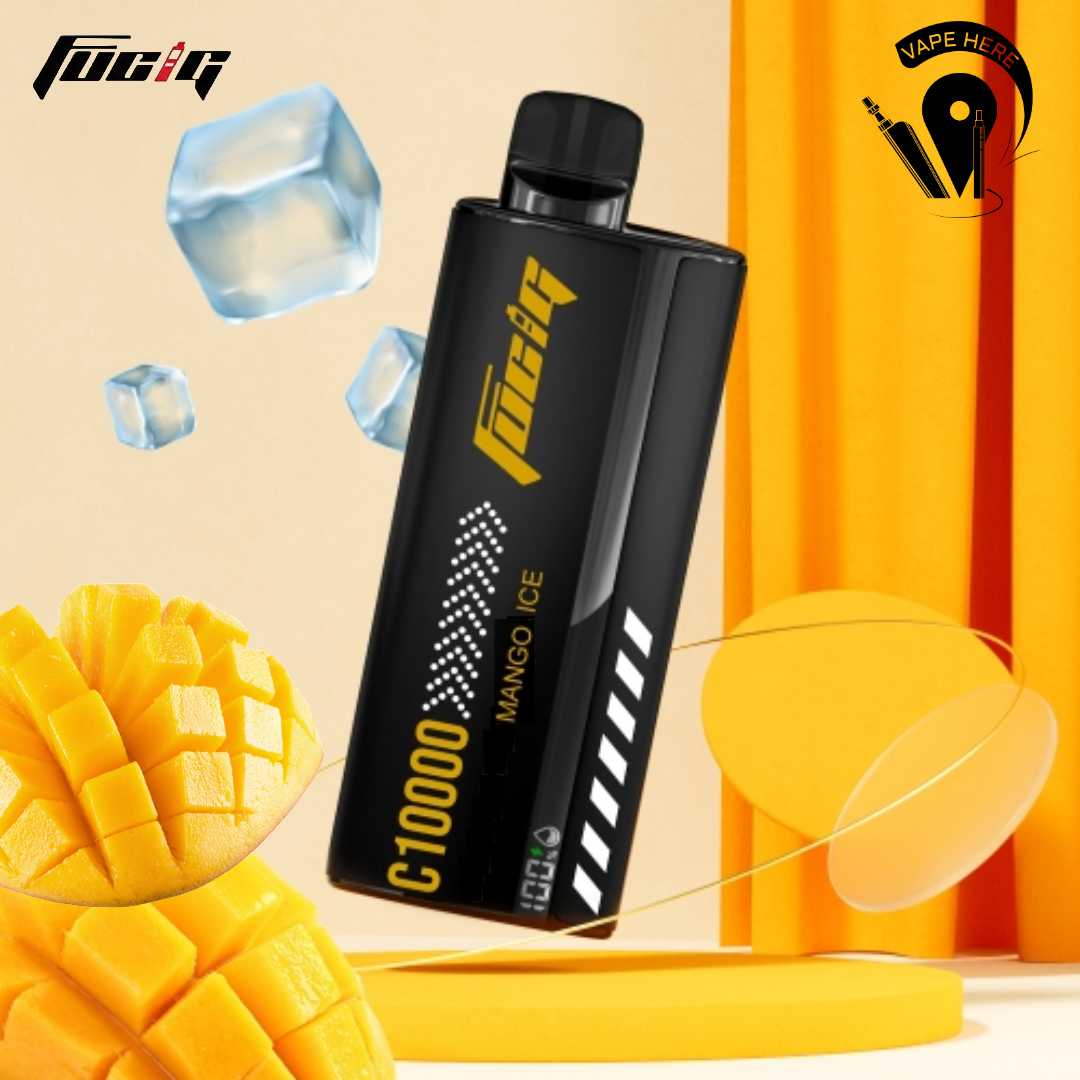 FUCIG C-10000 PUFFS DISPOSABLE VAPE Mango Ice UAE Dubai