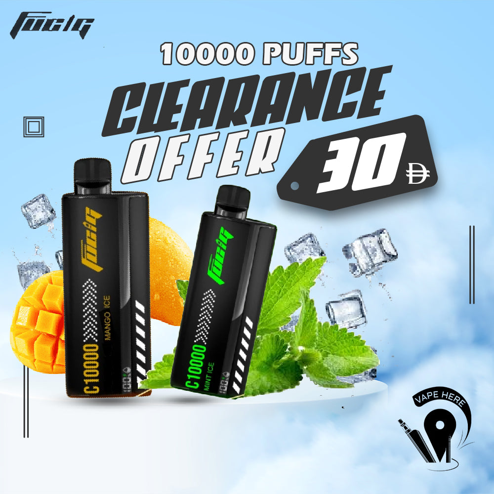 FUCIG C-10000 PUFFS DISPOSABLE VAPE UAE DUBAI