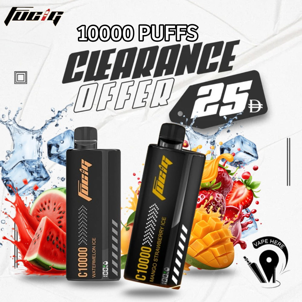 FUCIG C-10000 PUFFS DISPOSABLE VAPE Ras al khaimah, UAE
