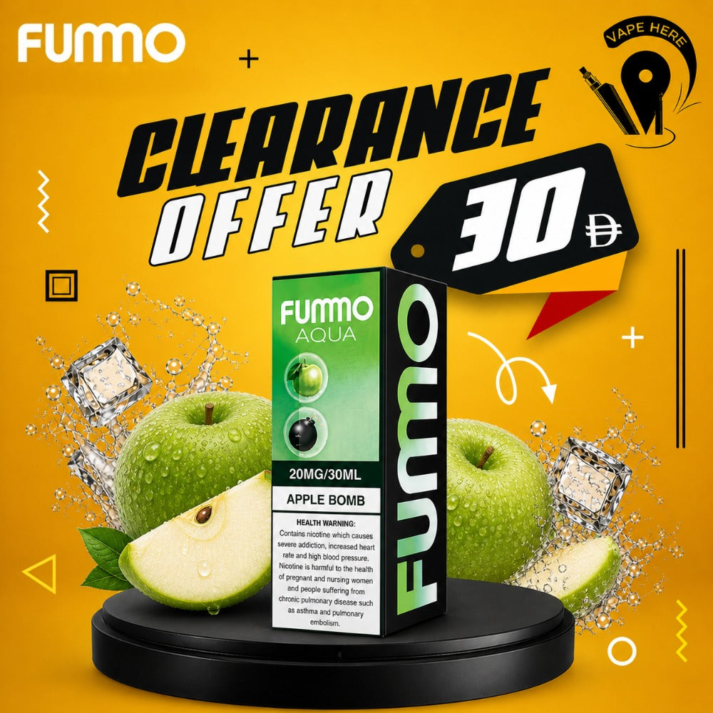 FUMMO AQUA SALTNIC 20MG Dubai,UAE