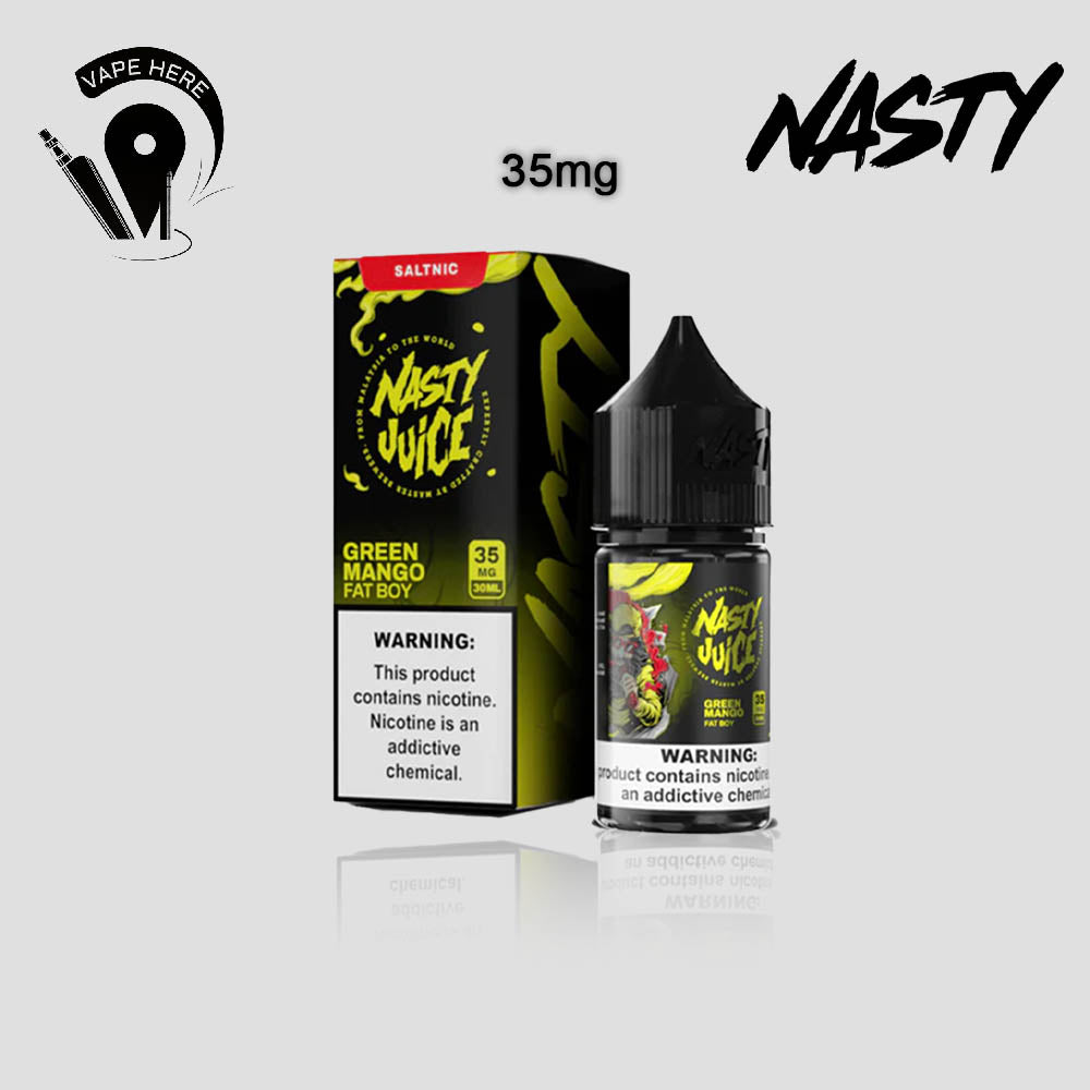 Fat Boy (Green Mango) - Nasty 30ml 35mg UAE Ajman