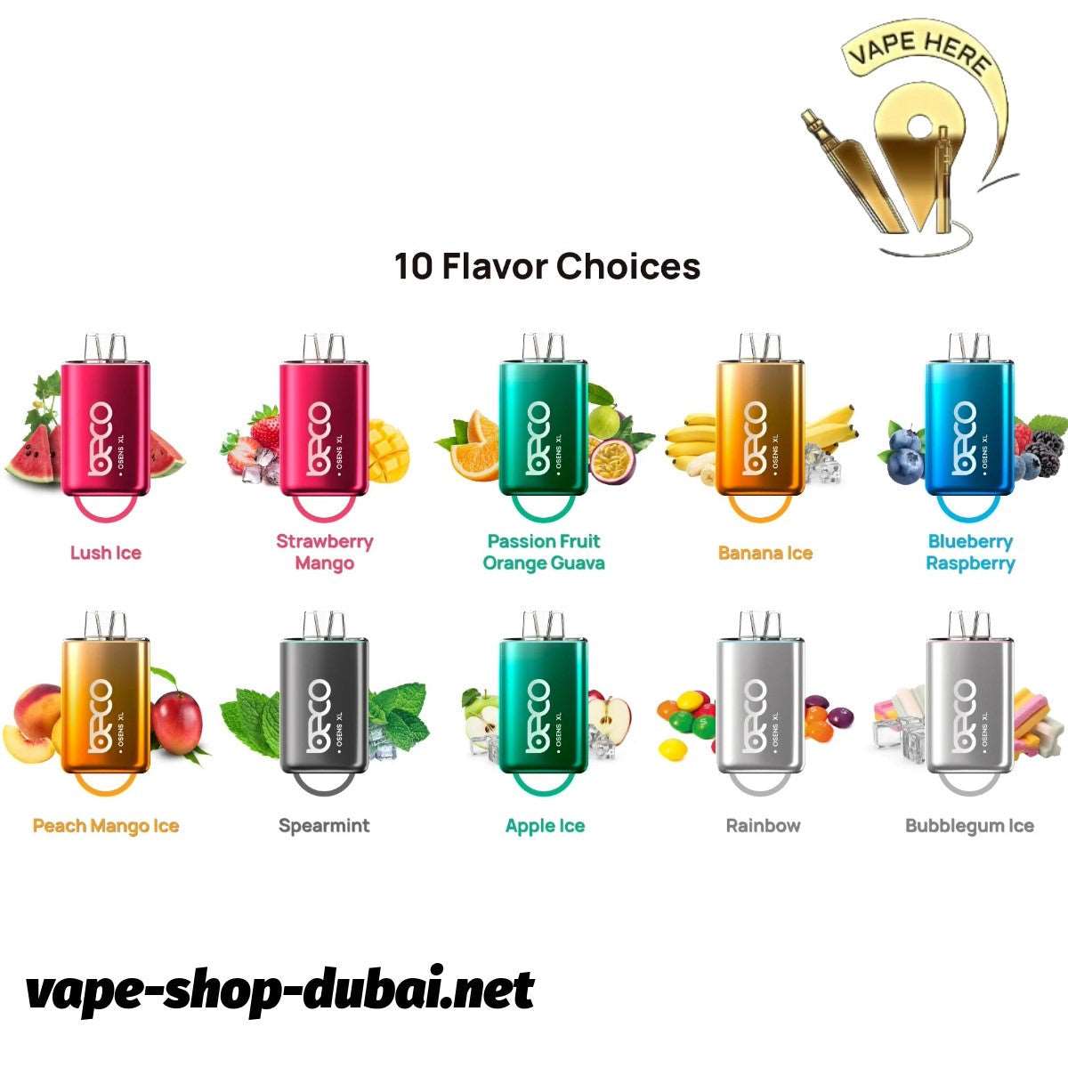 BECO OSENS XL 10000 PUFFS DISPOSABLE VAPE - Vape Here Store