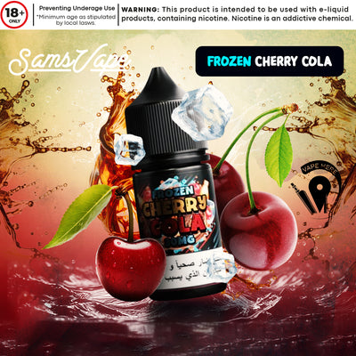 Frozen Cherry Cola Saltnic By Sam Vapes UAE Abu Dhabi & Dubai