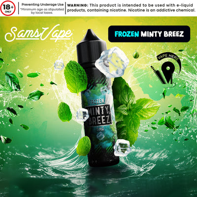 Frozen Minty Breeze E-liquid By Sam Vapes UAE Abu Dhabi & Dubai