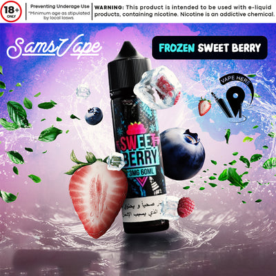 Frozen Sweet Berry E-liquid By Sam Vapes UAE Abu Dhabi & Dubai