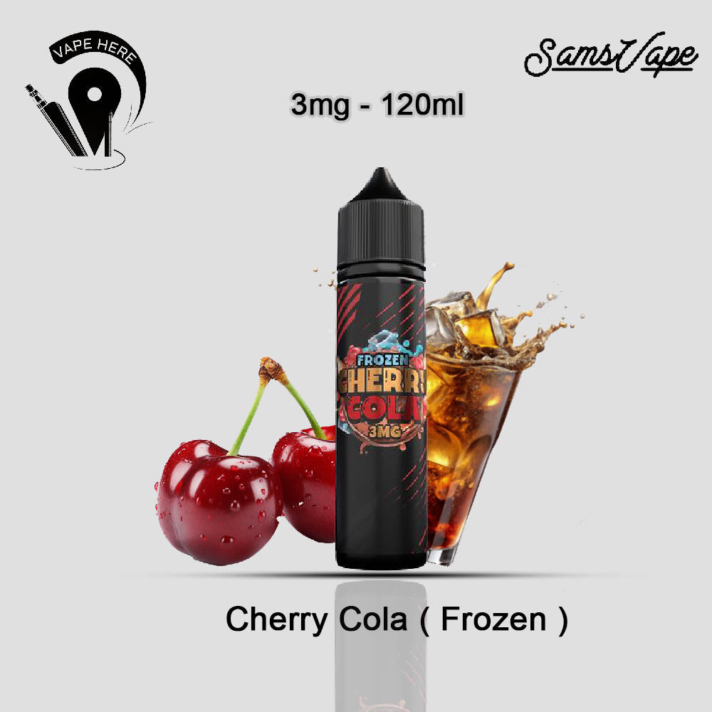 Frozen Cherry Cola E-Liquid By Sam Vapes Frozen Cherry Cola 3mg - 120ml UAE Dubai