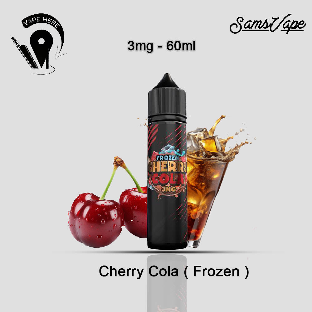 Frozen Cherry Cola E-Liquid By Sam Vapes Frozen Cherry Cola 3mg - 60ml UAE Abu Dhabi