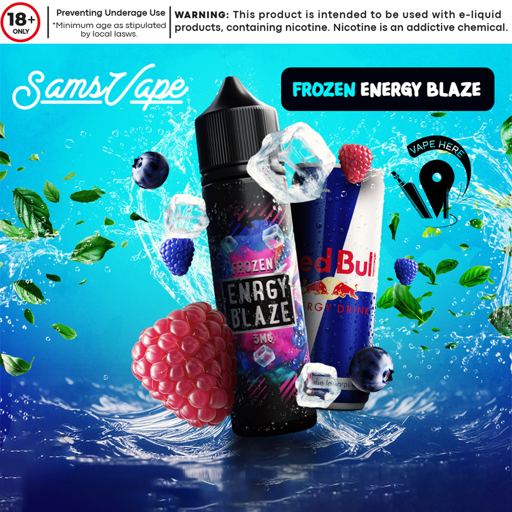 Frozen Energy Blaze E-Liquid By Sam Vapes UAE Abu Dhabi & Dubai