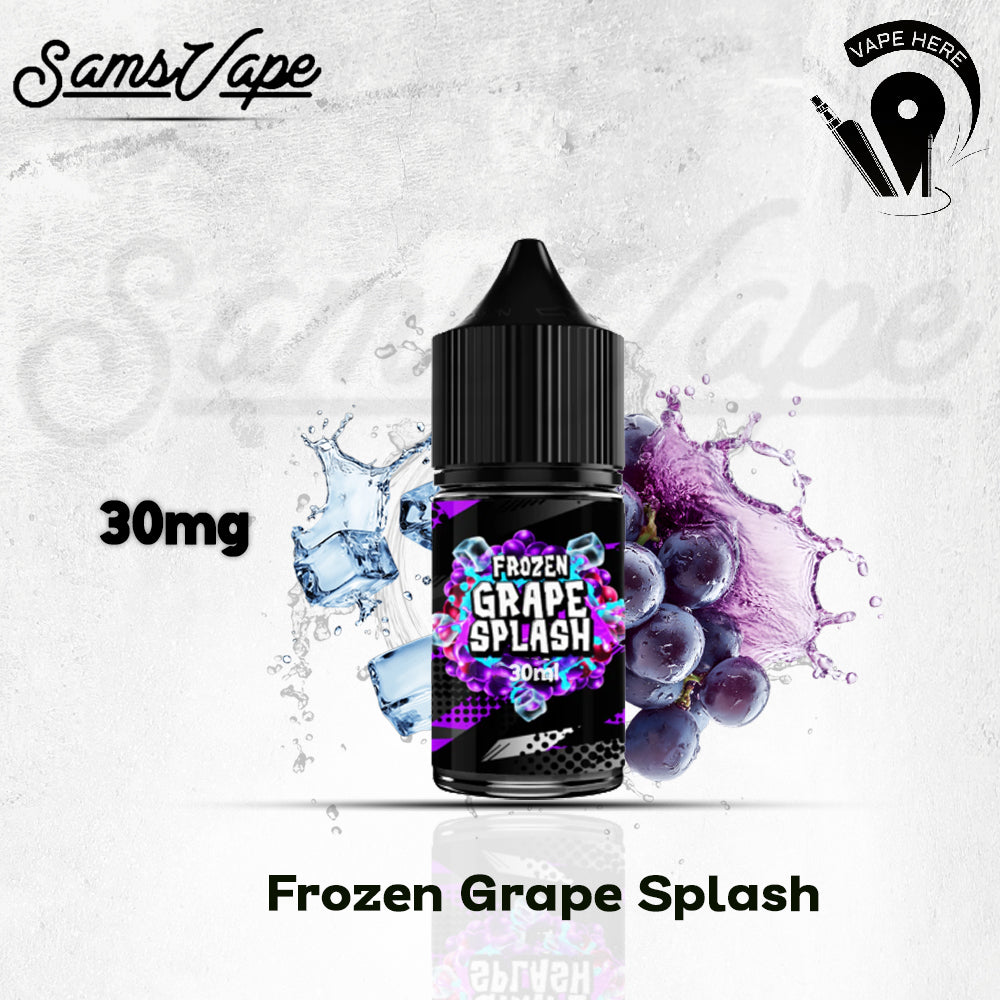 Frozen Grape Splash Saltnic by Sam Vapes 30mg Sharjah, UAE