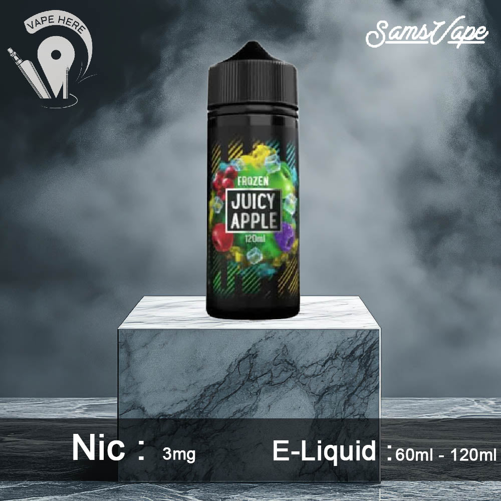 Frozen Juicy Apple E liquid By Sam Vapes UAE Dubai