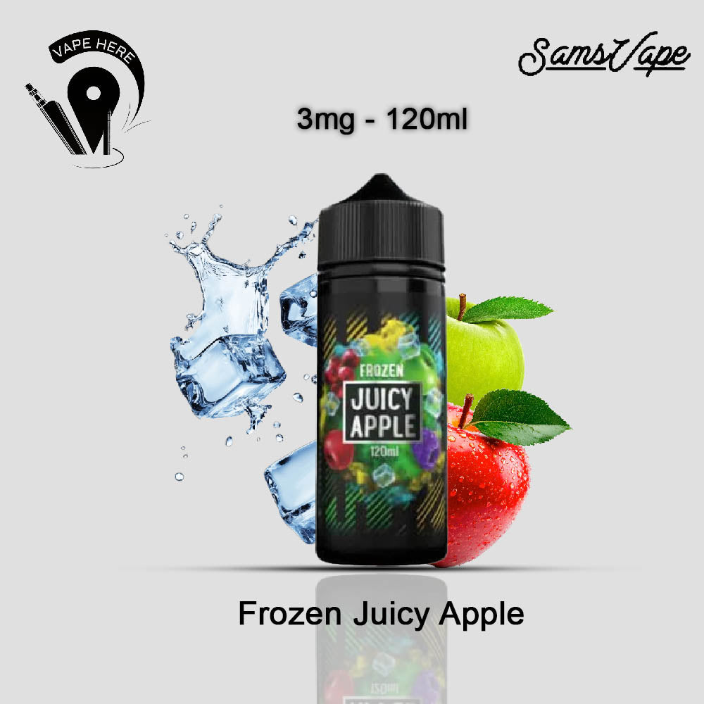 Frozen Juicy Apple E liquid By Sam Vapes Frozen Juicy Apple 120ml UAE Al Sharjah