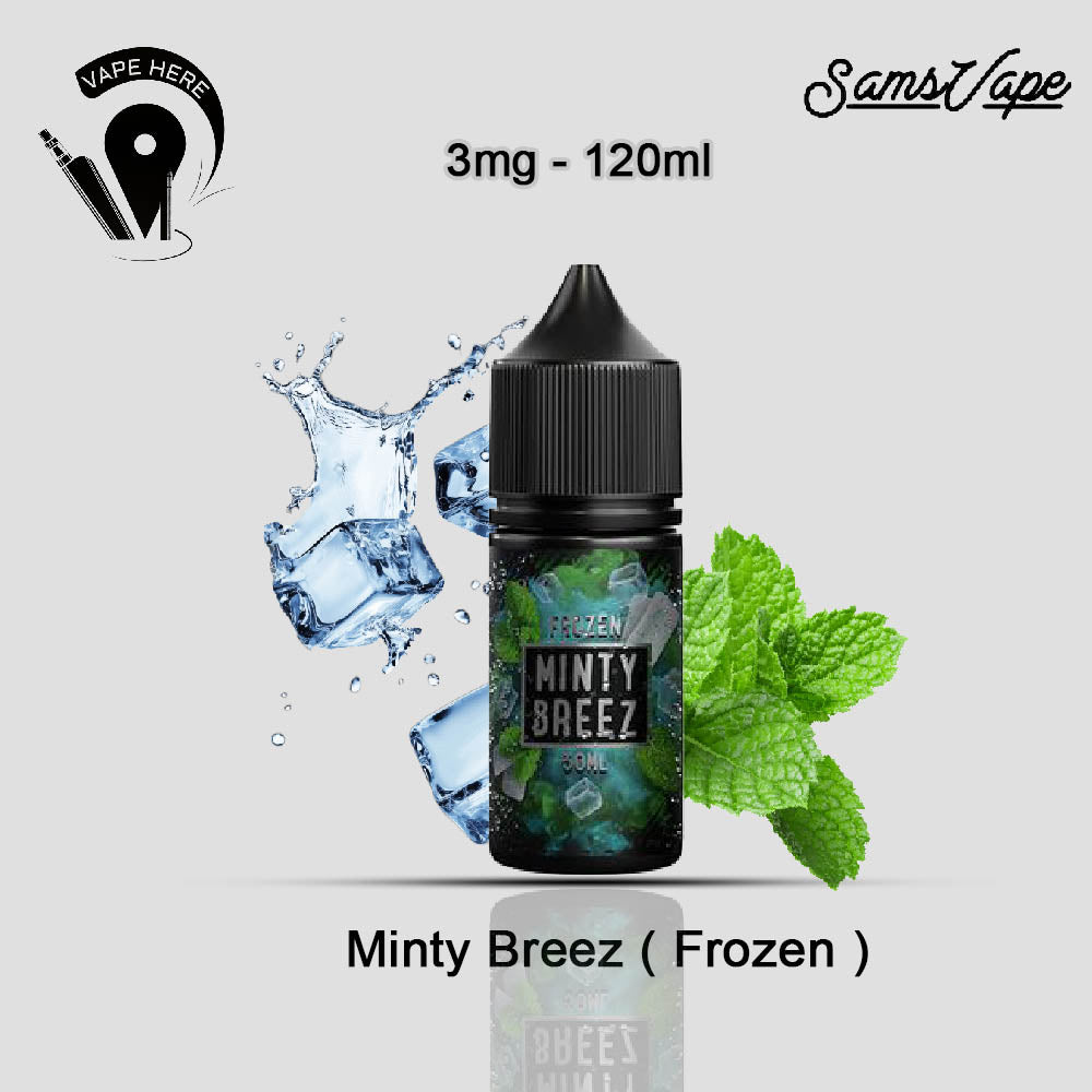 Frozen Minty Breeze E-liquid By Sam Vapes Frozen Minty Breeze 3mg - 120ml UAE Ajman