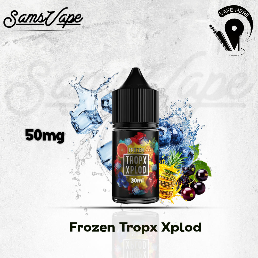Frozen Tropx Xplod Saltnic by Sam Vapes_50mg Ras al khaimah, UAE