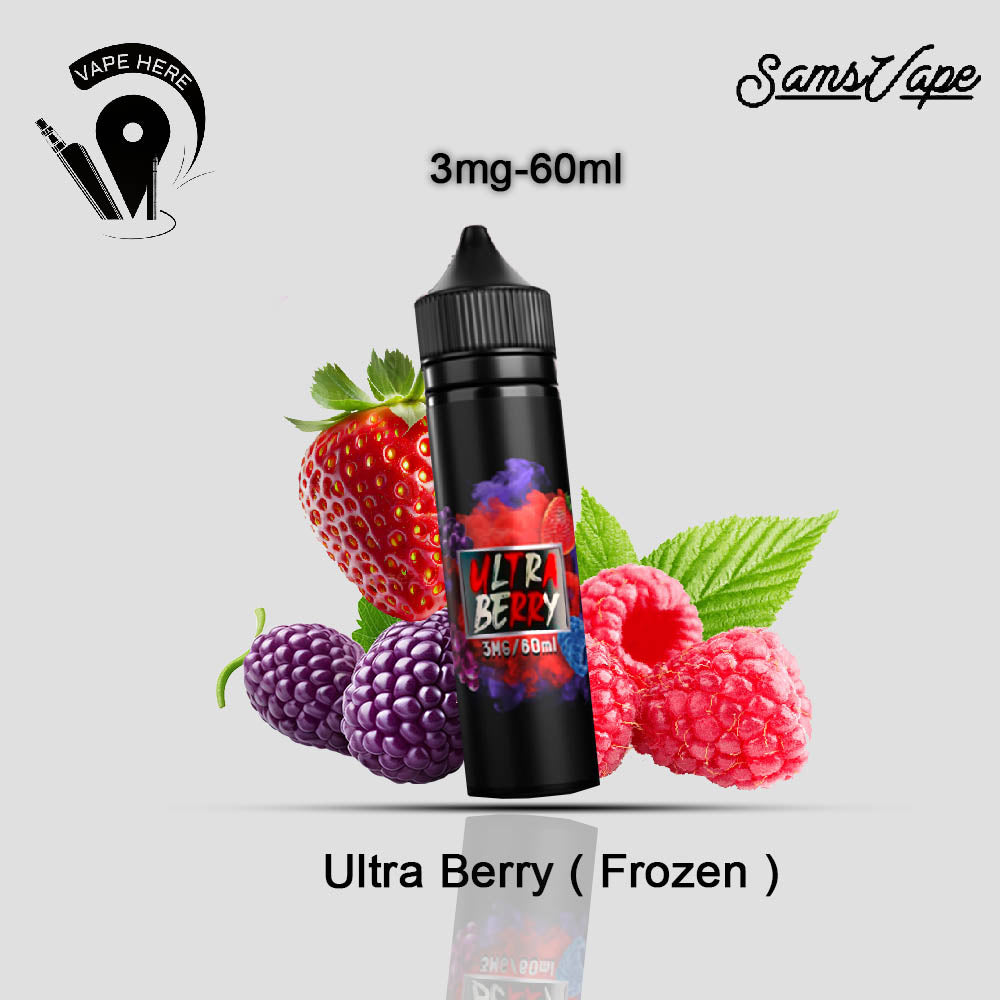 Frozen Ultra Berry E-liquid By Sam Vapes Frozen Ultra Berry 3mg - 60ml UAE Al Sharjah