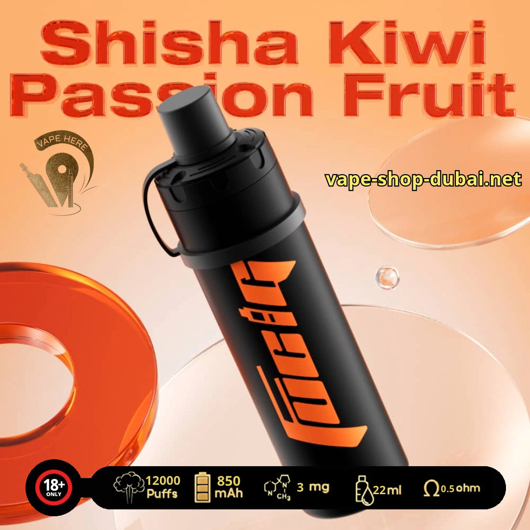 FUCIG SHISHA C12000 PUFFS Shisha Kiwi Passion Fruit UAE Dubai