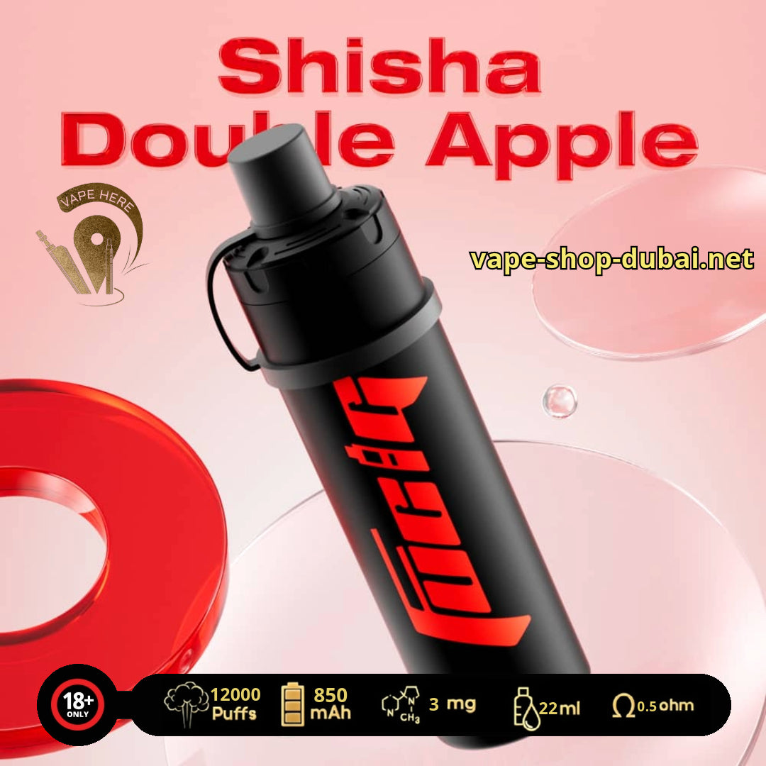 FUCIG SHISHA C12000 PUFFS Shisha Double Apple UAE Sharjah